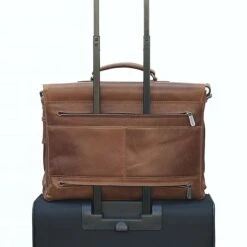 Plevier Navigator Morse Aktetas 2 Vaks 15.6" Donkerbruin 17 Plevier Navigator Morse Aktetas 2 Vaks 15.6" Donkerbruin -Mode Tassen Winkel image 4929