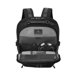 Victorinox Werks Professional Cordura Compact Backpack Black -Mode Tassen Winkel image 4967