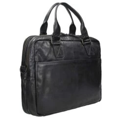 Bear Design Cow Lavato Laptoptas Black -Mode Tassen Winkel image 5055