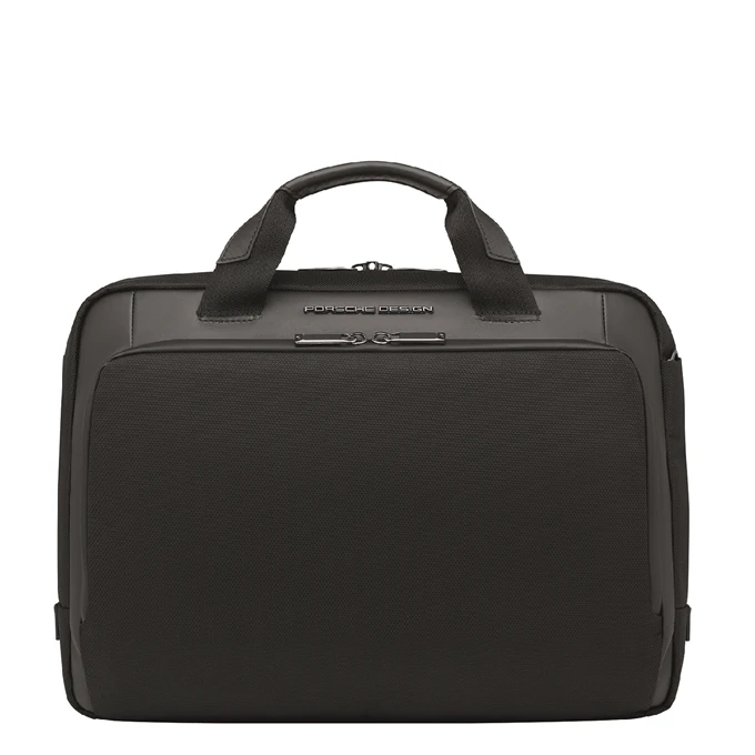 Porsche Design Roadster Nylon Briefcase S Black 1 Porsche Design Roadster Nylon Briefcase S Black