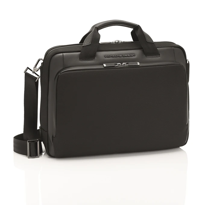 Porsche Design Roadster Nylon Briefcase S Black 3 Porsche Design Roadster Nylon Briefcase S Black - Afbeelding 3