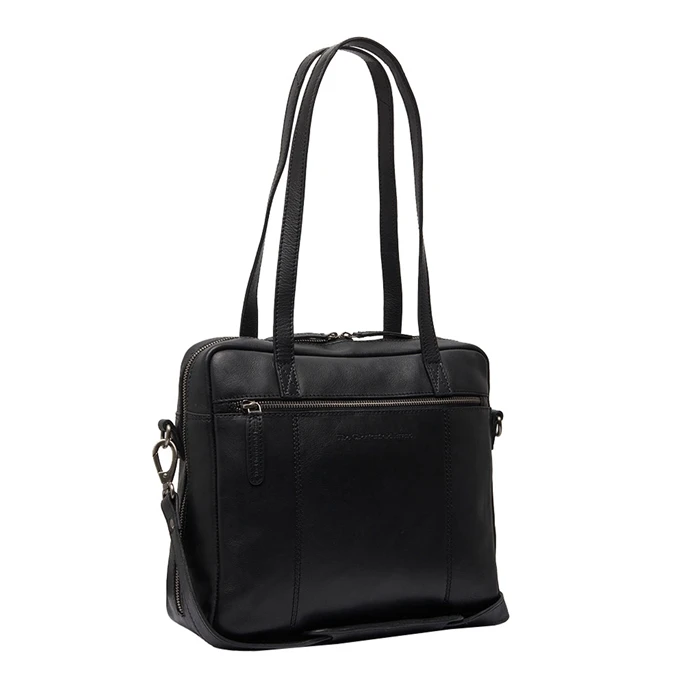 The Chesterfield Brand Puglia Schoudertas Zwart 1 The Chesterfield Brand Puglia Schoudertas Zwart