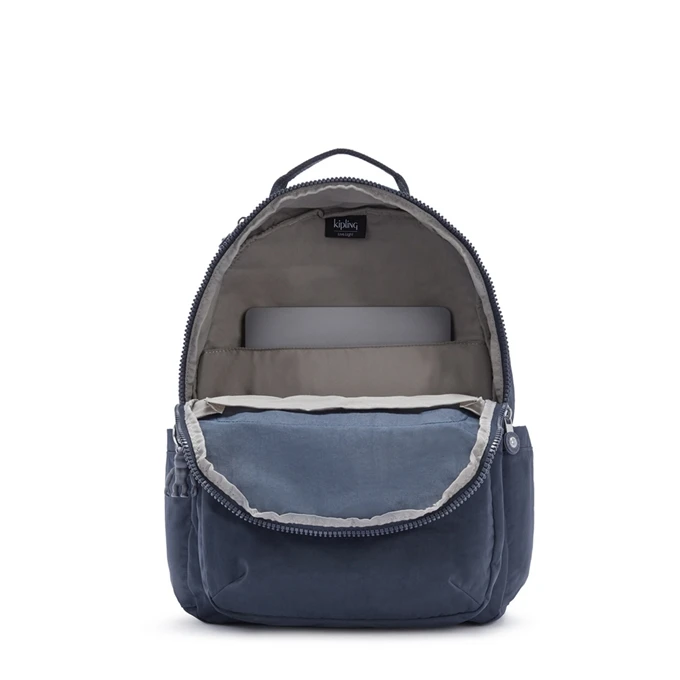 Kipling Seoul Rugzak Blue Bleu 2 5 Kipling Seoul Rugzak Blue Bleu 2 - Afbeelding 5