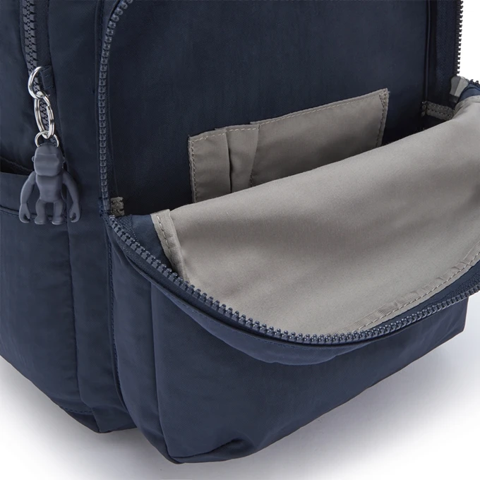 Kipling Seoul Rugzak Blue Bleu 2 7 Kipling Seoul Rugzak Blue Bleu 2 - Afbeelding 7