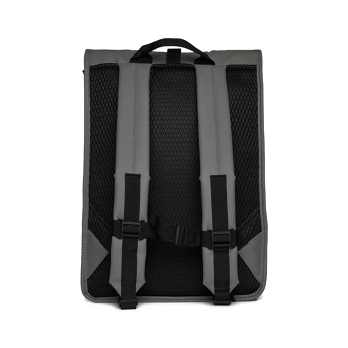 Rains Rolltop Rucksack W3 Grey 4 Rains Rolltop Rucksack W3 Grey - Afbeelding 4