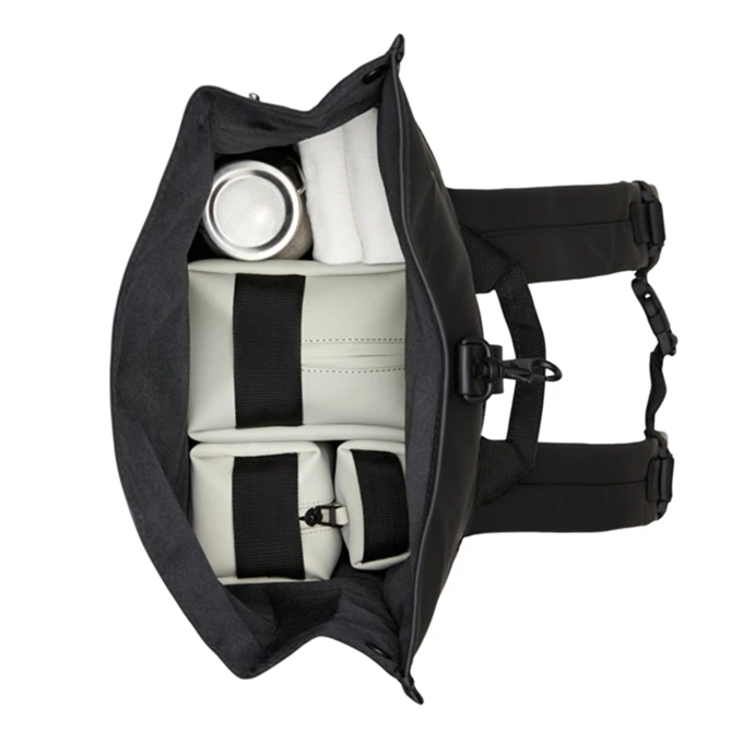 Rains Rolltop Rucksack W3 Grey 5 Rains Rolltop Rucksack W3 Grey - Afbeelding 5