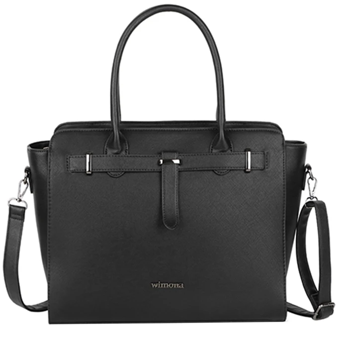 Wimona Sienna 15.6'' Laptoptas Zwart 1 Wimona Sienna 15.6'' Laptoptas Zwart