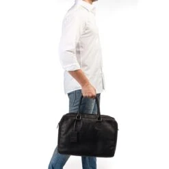 Burkely Antique Avery Worker 15.6" Black -Mode Tassen Winkel image 5268