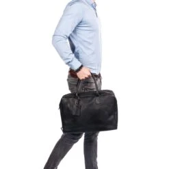 Burkely Antique Avery Worker 15.6" Black -Mode Tassen Winkel image 5277