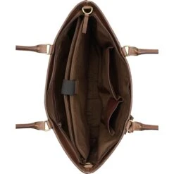 Burkely Cool Colbie Wide Tote 15,6" Brown -Mode Tassen Winkel image 5293