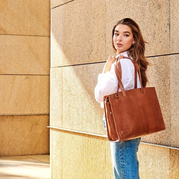 Plevier Islay 15,6" Damestas Taupe 2 Plevier Islay 15,6" Damestas Taupe - Afbeelding 2