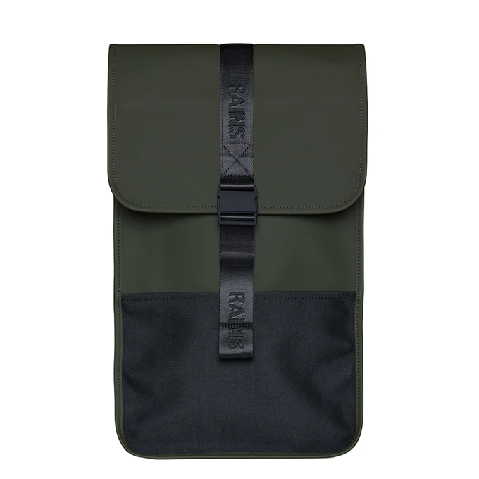 Rains Trail Backpack W3 Green 1 Rains Trail Backpack W3 Green
