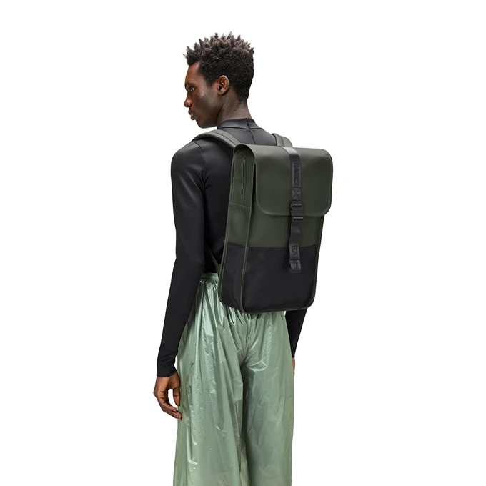 Rains Trail Backpack W3 Green 2 Rains Trail Backpack W3 Green - Afbeelding 2