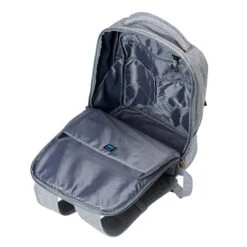 Travelite Basics Safety Backpack Light Grey -Mode Tassen Winkel image 5667