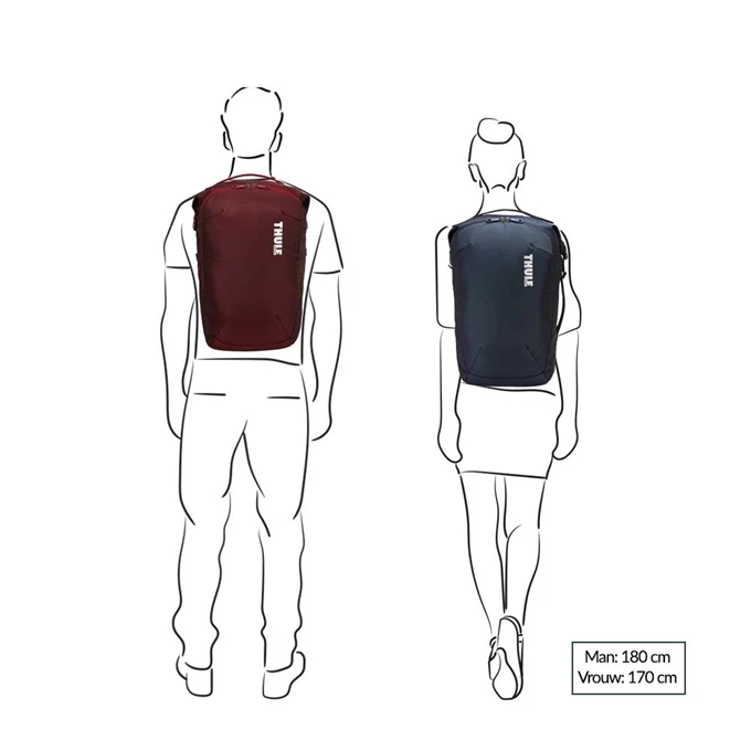 Thule Subterra Travel Backpack 34L Mineral 2 Thule Subterra Travel Backpack 34L Mineral - Afbeelding 2