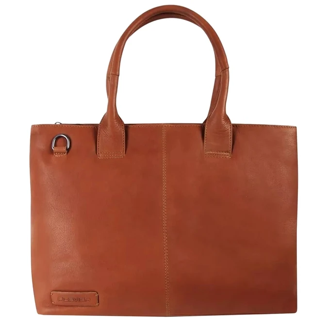 Plevier Structure Antilla Leren Damestas 3-vaks 15,6'' Cognac 1 Plevier Structure Antilla Leren Damestas 3-vaks 15,6'' Cognac