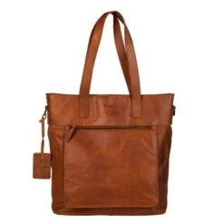 Burkely Vintage Jade Laptopshopper 14" Cognac -Mode Tassen Winkel image 5846