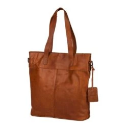 Burkely Vintage Jade Laptopshopper 14" Cognac -Mode Tassen Winkel image 5848