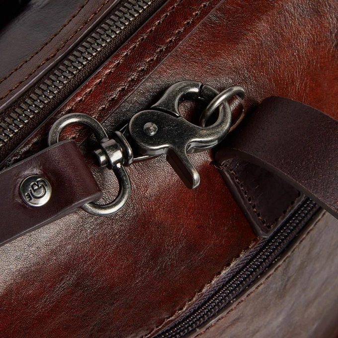 Castelijn & Beerens Rien Laptop Schoudertas 15.4'' RFID Cognac 5 Castelijn & Beerens Rien Laptop Schoudertas 15.4'' RFID Cognac - Afbeelding 5