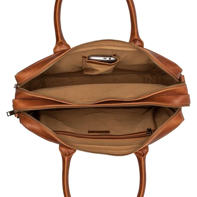 Burkely Vintage Taylor Worker 15" Cognac 4 Burkely Vintage Taylor Worker 15" Cognac - Afbeelding 4