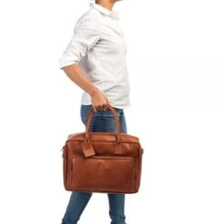 Burkely Vintage Mitch Worker 15" Cognac 9 Burkely Vintage Mitch Worker 15" Cognac -Mode Tassen Winkel image 5930