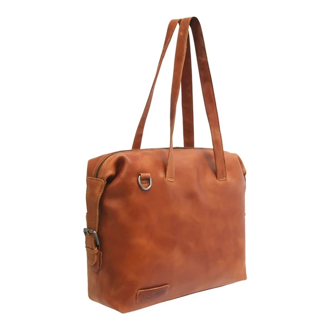 Plevier Skye Dames Laptoptas 14'' Cognac 2 Plevier Skye Dames Laptoptas 14'' Cognac - Afbeelding 2