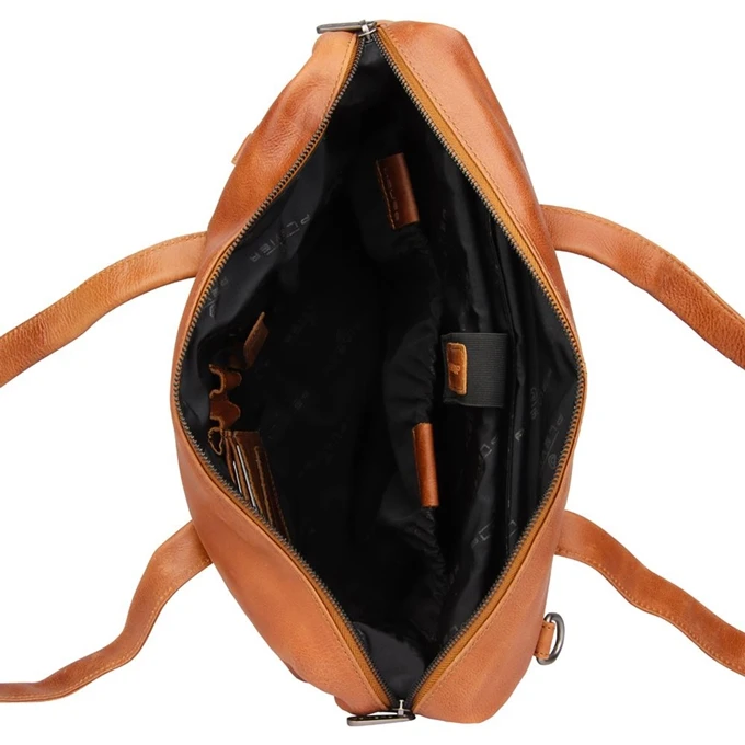 Plevier Skye Dames Laptoptas 14'' Cognac 5 Plevier Skye Dames Laptoptas 14'' Cognac - Afbeelding 5