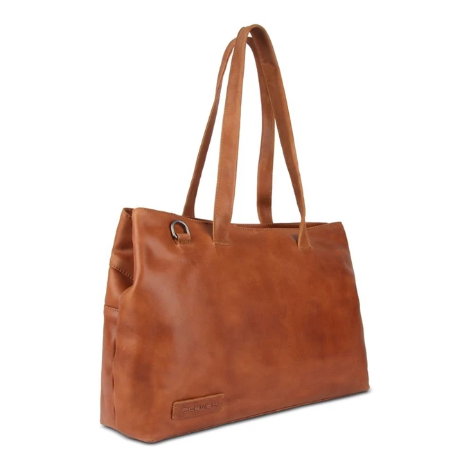 Plevier Jura Dames Laptoptas 15.6'' Cognac 2 Plevier Jura Dames Laptoptas 15.6'' Cognac - Afbeelding 2