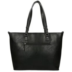 Enrico Benetti Caen Shopper 15'' Zwart -Mode Tassen Winkel image 6158