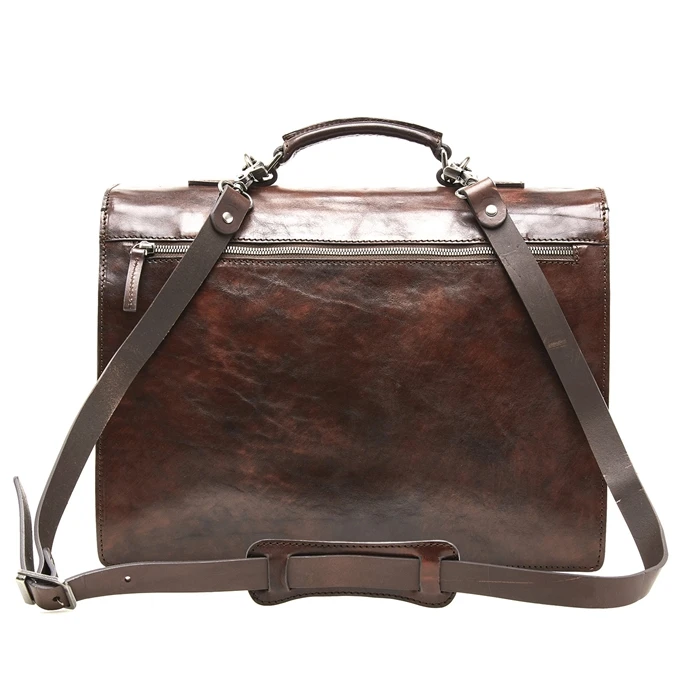 Castelijn & Beerens Rien Laptoptas 13.3'' RFID Cognac 4 Castelijn & Beerens Rien Laptoptas 13.3'' RFID Cognac - Afbeelding 4