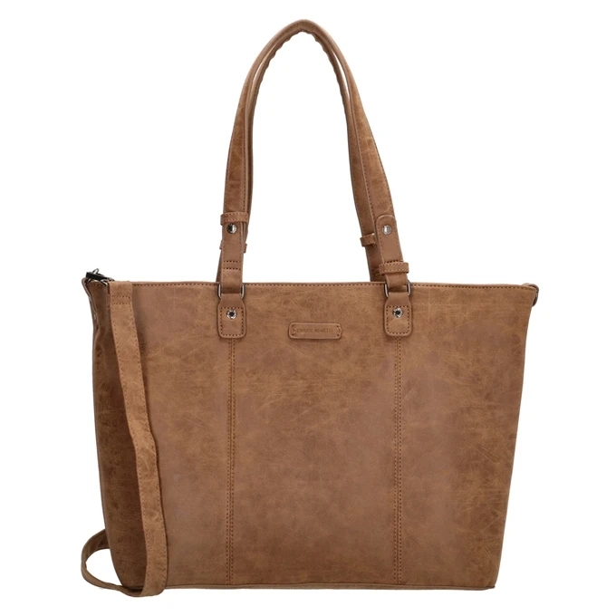 Enrico Benetti Kate 15'' Laptop Shoulderbag Camel 1 Enrico Benetti Kate 15'' Laptop Shoulderbag Camel