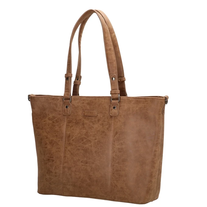 Enrico Benetti Kate 15'' Laptop Shoulderbag Camel 4 Enrico Benetti Kate 15'' Laptop Shoulderbag Camel - Afbeelding 4