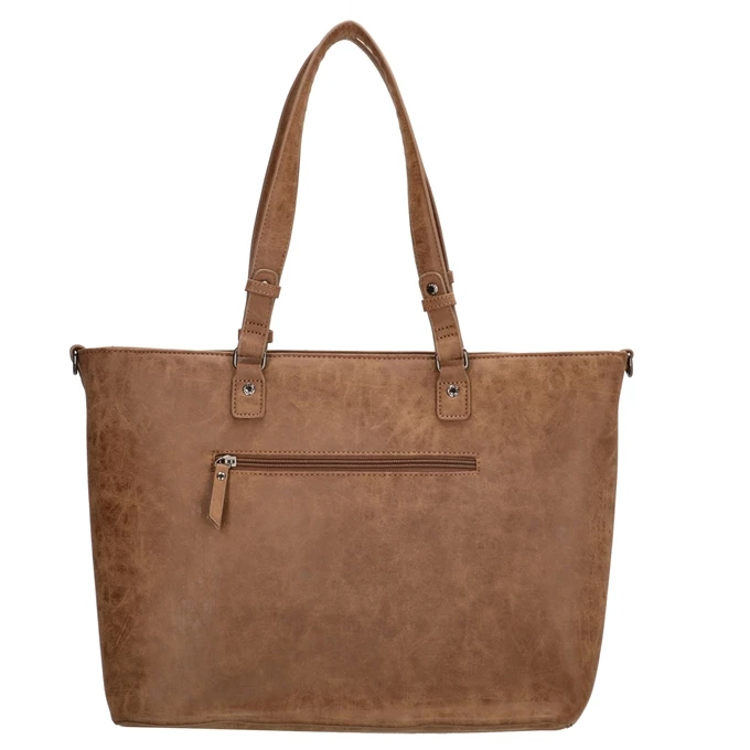 Enrico Benetti Kate 15'' Laptop Shoulderbag Camel 5 Enrico Benetti Kate 15'' Laptop Shoulderbag Camel - Afbeelding 5