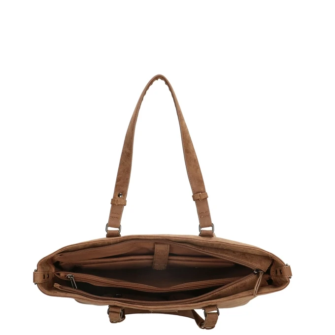 Enrico Benetti Kate 15'' Laptop Shoulderbag Camel 6 Enrico Benetti Kate 15'' Laptop Shoulderbag Camel - Afbeelding 6