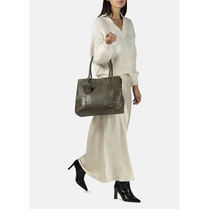 Burkely Cool Colbie Workbag 13,3" Green 2 Burkely Cool Colbie Workbag 13,3" Green - Afbeelding 2