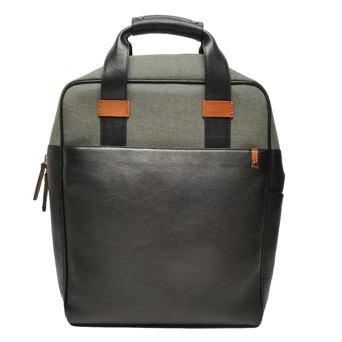 Berba Barbarossa Olly Backpack 15,6" Black-olive 1 Berba Barbarossa Olly Backpack 15,6" Black-olive