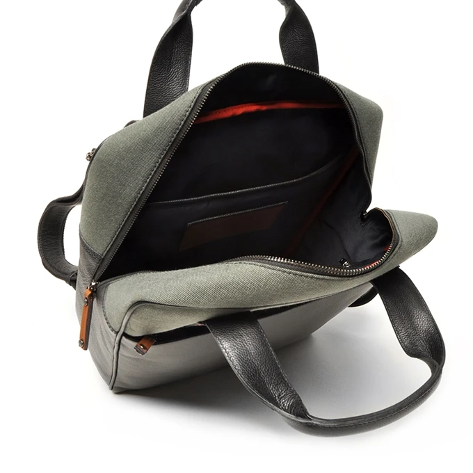 Berba Barbarossa Olly Backpack 15,6" Black-olive 4 Berba Barbarossa Olly Backpack 15,6" Black-olive - Afbeelding 4