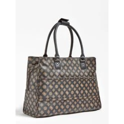 Guess Wilder Shopper Tote Brown -Mode Tassen Winkel image 6329