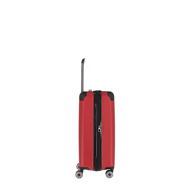 Travelite City 4 Wiel Trolley M Expandable Red 3 Travelite City 4 Wiel Trolley M Expandable Red - Afbeelding 3
