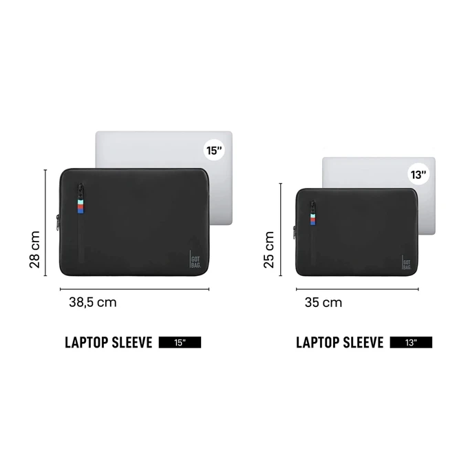 GOT BAG Laptop Sleeve 15'' Black 9 GOT BAG Laptop Sleeve 15'' Black - Afbeelding 9