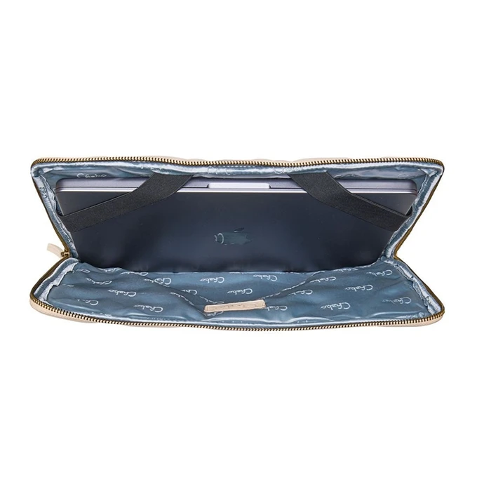 Chabo Milano Padded Laptop Sleeve 15-16" Off-white 3 Chabo Milano Padded Laptop Sleeve 15-16" Off-white - Afbeelding 3