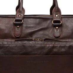 The Chesterfield Brand Rimini Laptoptas Bruin -Mode Tassen Winkel image 6729