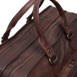 The Chesterfield Brand Rimini Laptoptas Bruin -Mode Tassen Winkel image 6730