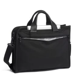 Tumi Alpha Slim Deluxe Portfolio Black -Mode Tassen Winkel image 6738