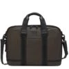 Tumi Alpha Bravo Albany Advanced Brief Dark Brown
