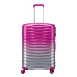 Roncato Wave Spot Expandable Trolley 66 Magenta