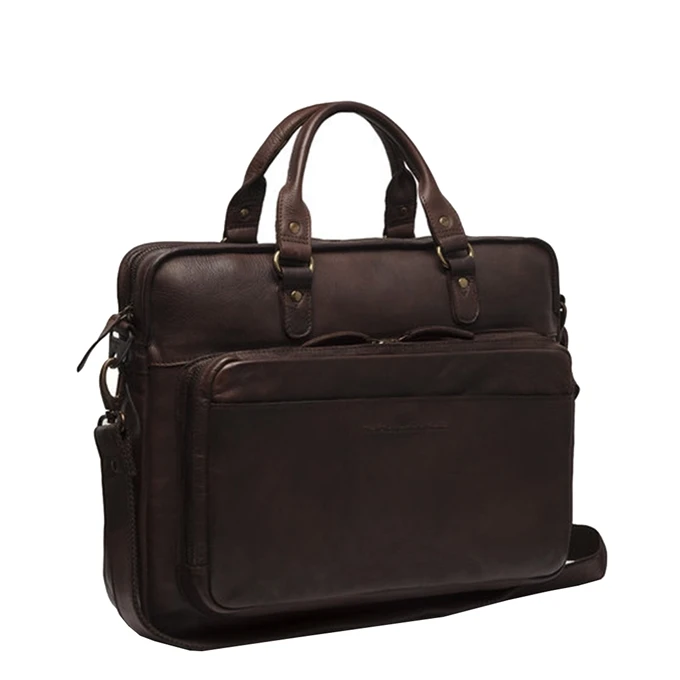 The Chesterfield Brand Richmond Laptoptas Bruin 1 The Chesterfield Brand Richmond Laptoptas Bruin