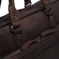 The Chesterfield Brand Richmond Laptoptas Bruin 8 The Chesterfield Brand Richmond Laptoptas Bruin -Mode Tassen Winkel image 6824
