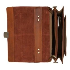 Burkely Scott Vintage Briefcase 2 Compartment Cognac 16 Burkely Scott Vintage Briefcase 2 Compartment Cognac -Mode Tassen Winkel image 6838