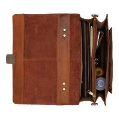 Burkely Scott Vintage Briefcase 2 Compartment Cognac 17 Burkely Scott Vintage Briefcase 2 Compartment Cognac -Mode Tassen Winkel image 6839